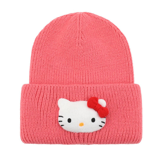 Bioworld Sanrio Hello Kitty - Red Face Plush Beanie