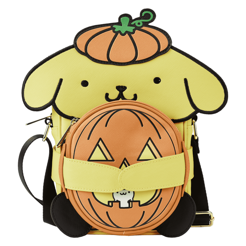 Load image into Gallery viewer, Loungefly Sanrio - Pompompurin Halloween Crossbuddies Crossbody Bag
