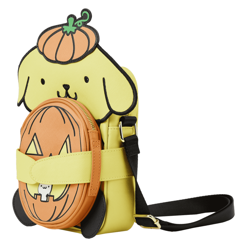 Load image into Gallery viewer, Loungefly Sanrio - Pompompurin Halloween Crossbuddies Crossbody Bag
