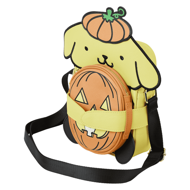 Load image into Gallery viewer, Loungefly Sanrio - Pompompurin Halloween Crossbuddies Crossbody Bag
