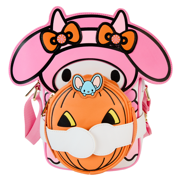 Sanrio My Melody Pumpkin Crossbuddies® Cosplay Crossbody Bag with Coin Bag