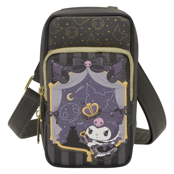 Loungefly - Sanrio Kuromi Cell Phone Crossbody Bag