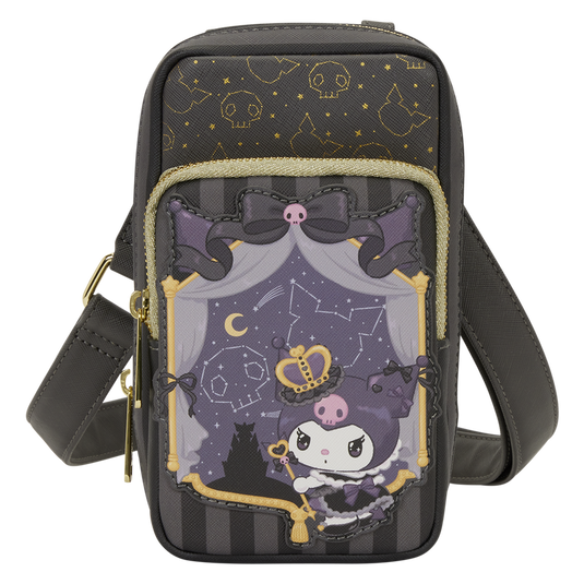 Loungefly - Sanrio Kuromi Cell Phone Crossbody Bag