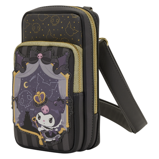 Loungefly - Sanrio Kuromi Cell Phone Crossbody Bag