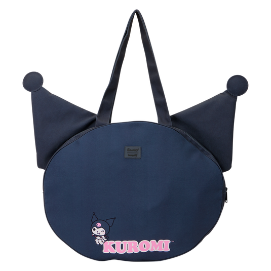 Loungefly Sanrio - Kuromi  Cosplay Canvas Oversized Crossbody Tote Bag