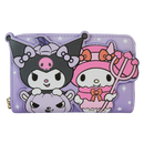 Sanrio Kuromi & My Melody Glow Zip Around Wallet