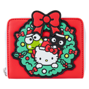 Sanrio: Hello Kitty & Friends - Holiday Wreath Zip Around Wallet