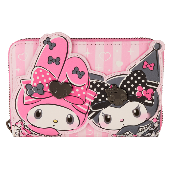 Loungefly Sanrio - My Melody And Kuromi Zip Around Wallet