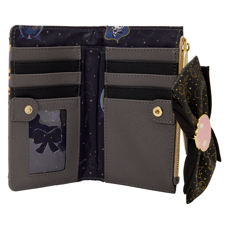 Chargez l&#39;image dans la visionneuse de la galerie, Loungefly - Sanrio Kuromi 20th Anniversary Flap Wallet

