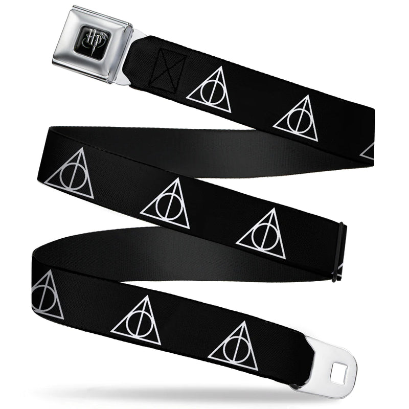 Chargez l&#39;image dans la visionneuse de la galerie, Warner Bros: The Wizarding World Of Harry Potter  - Deathly Hallows Symbol Seatbelt
