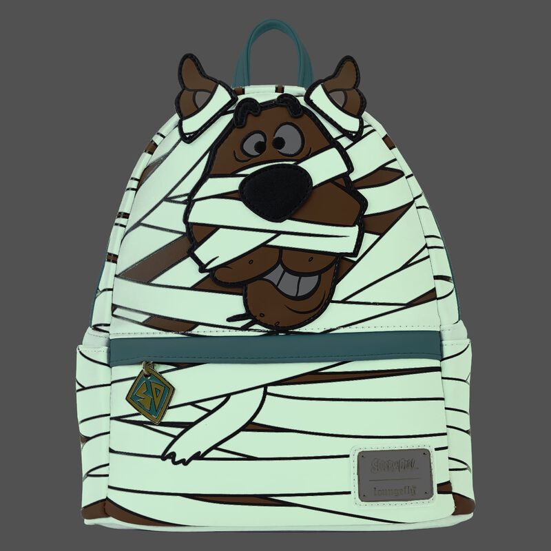 Load image into Gallery viewer, Loungefly Scooby-Doo Mummy Glow Cosplay Mini Backpack
