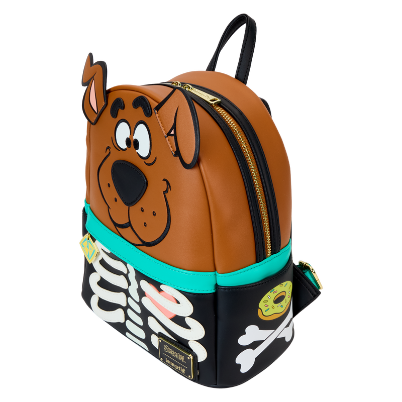 Load image into Gallery viewer, Loungefly Scooby-Doo - Skeleton Cosplay Glow Cosplay Mini Backpack
