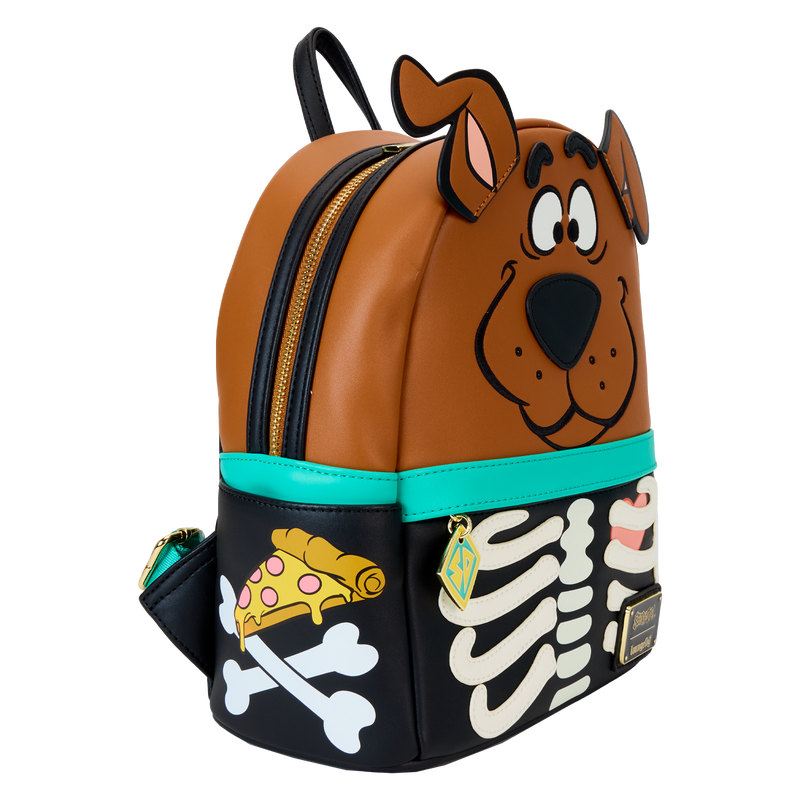 Chargez l&#39;image dans la visionneuse de la galerie, Loungefly Scooby-Doo - Skeleton Cosplay Glow Cosplay Mini Backpack
