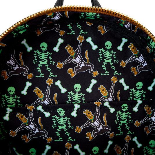 Loungefly Scooby-Doo - Skeleton Cosplay Glow Cosplay Mini Backpack