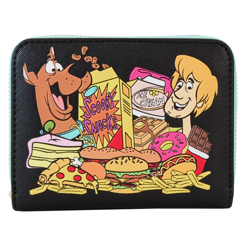 Load image into Gallery viewer, Loungefly Scooby-Doo Snacks Zip Around Wallet
