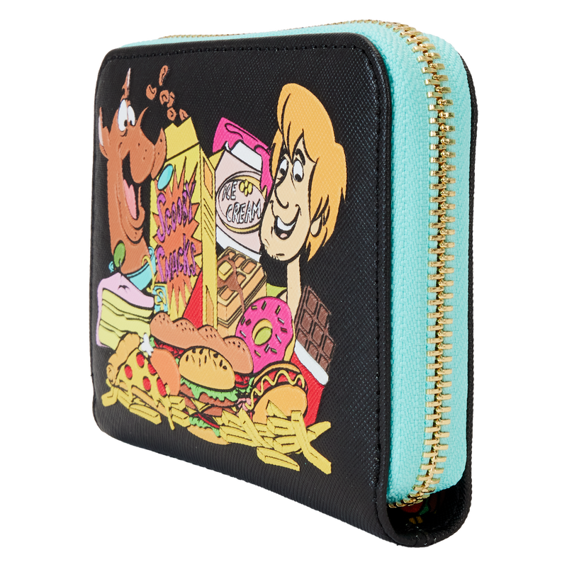 Load image into Gallery viewer, Loungefly Scooby-Doo Snacks Zip Around Wallet
