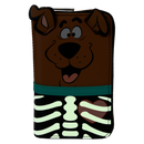 Scooby-Doo™ Skeleton Cosplay Glow Zip Around Wallet