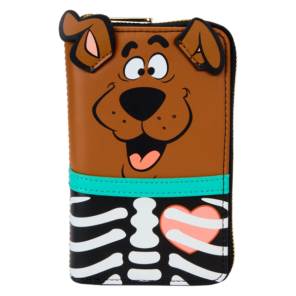 Scooby-Doo™ Skeleton Cosplay Glow Zip Around Wallet