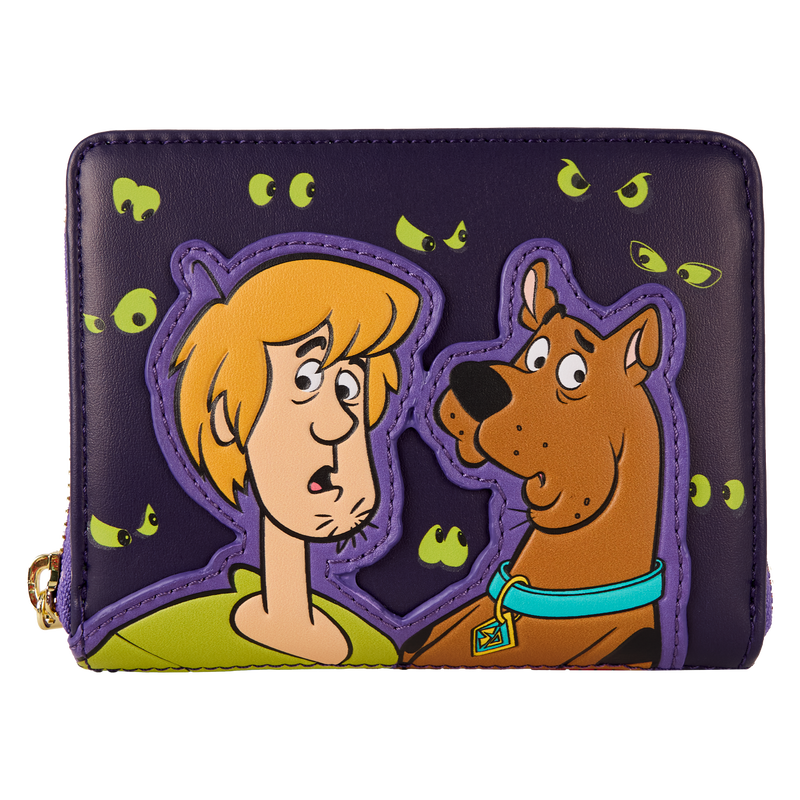 Load image into Gallery viewer, Loungefly Scooby-Doo -Scooby-Doo™ Mystery Inc. Glow Zip Around Wallet
