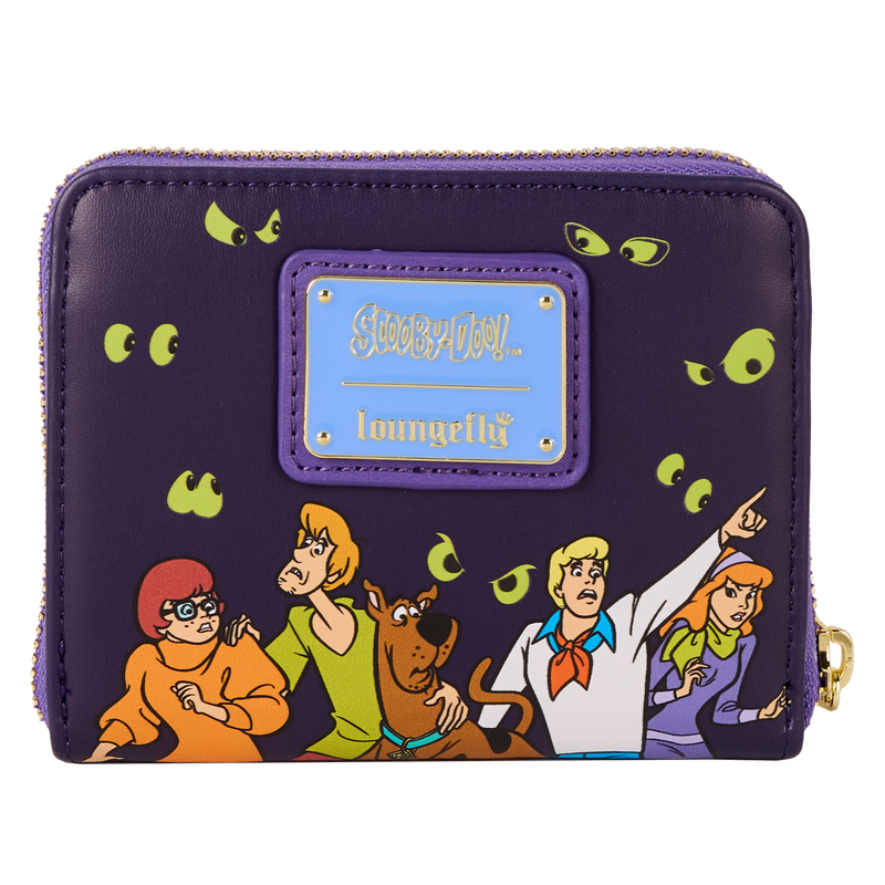 Load image into Gallery viewer, Loungefly Scooby-Doo -Scooby-Doo™ Mystery Inc. Glow Zip Around Wallet
