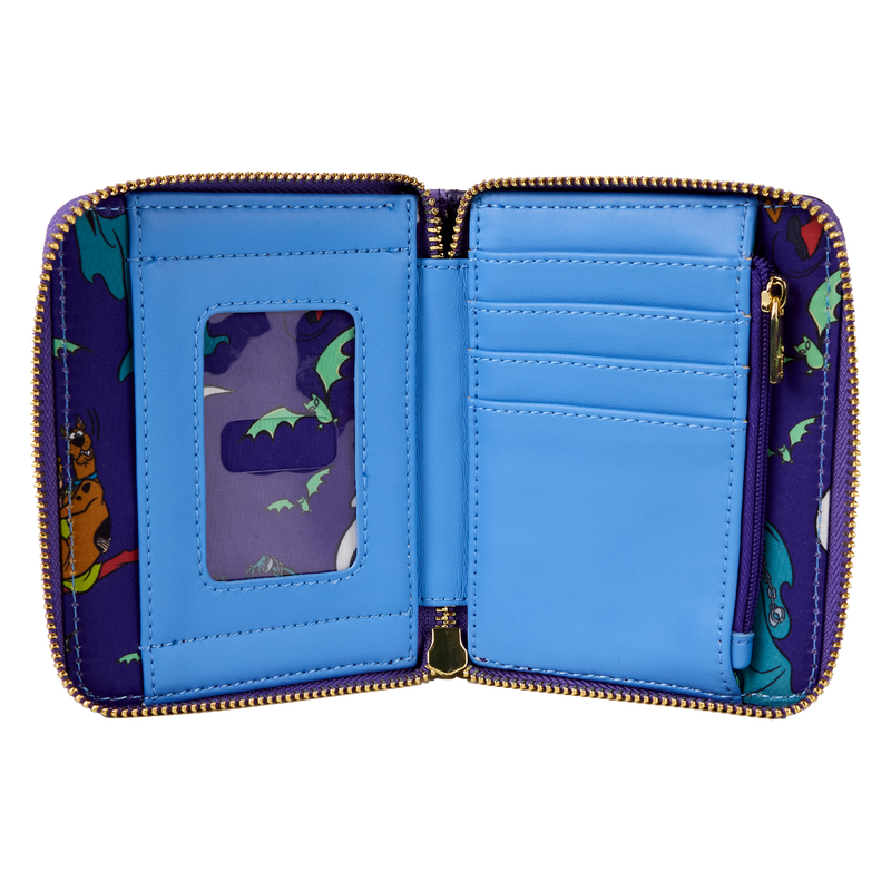Load image into Gallery viewer, Loungefly Scooby-Doo -Scooby-Doo™ Mystery Inc. Glow Zip Around Wallet
