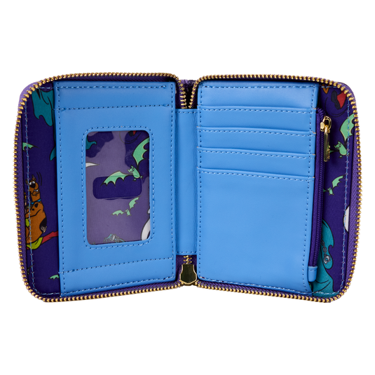 Loungefly Scooby-Doo -Scooby-Doo™ Mystery Inc. Glow Zip Around Wallet