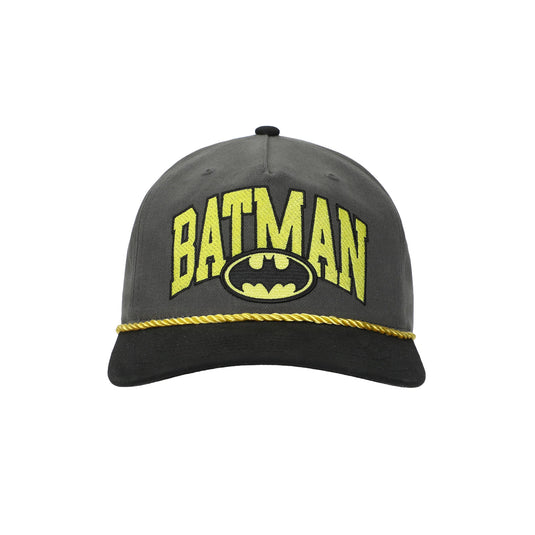 DC Comics: The Batman - Embroidered Logo Pre-Curved Bill Snapback Hat