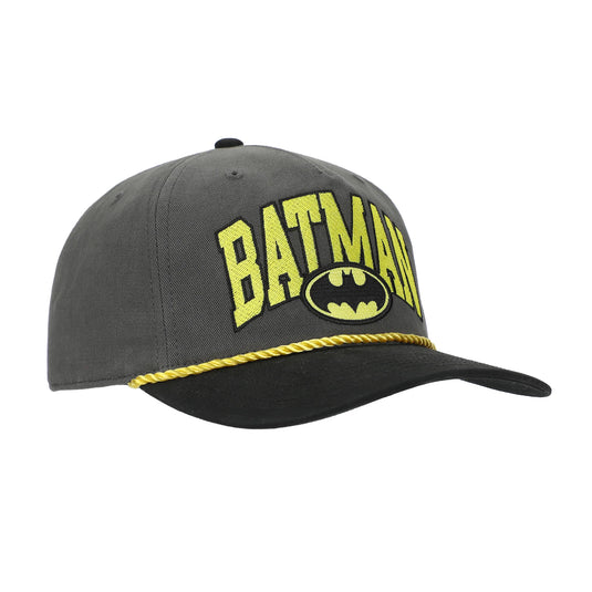 DC Comics: The Batman - Embroidered Logo Pre-Curved Bill Snapback Hat