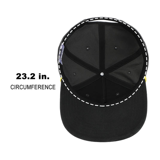 DC Comics: The Batman - Embroidered Logo Pre-Curved Bill Snapback Hat