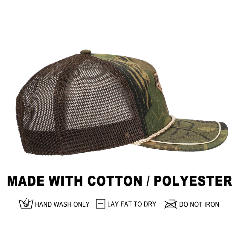 Load image into Gallery viewer, DC Comics: Superman - Embroidered Logo Camouflage Retro Trucker Hat
