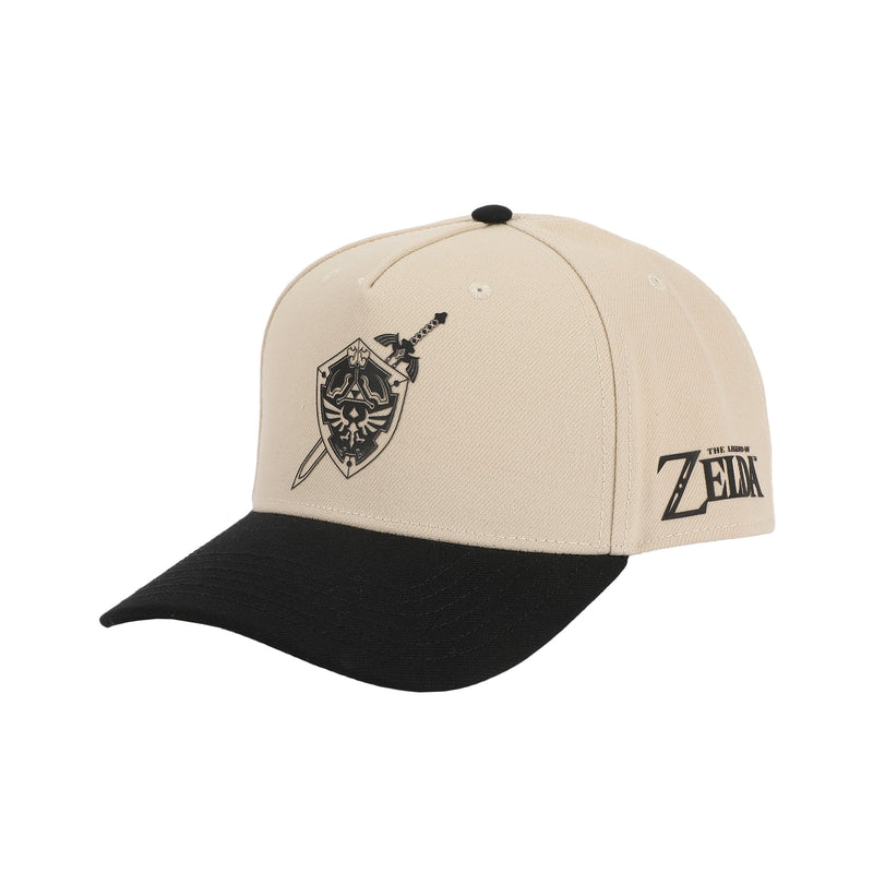 Chargez l'image dans la visionneuse de la galerie, Bioworld The Legend of Zelda - Hylian Shield Embroidered Snapback Hat
