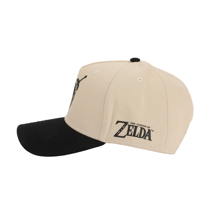 Chargez l'image dans la visionneuse de la galerie, Bioworld The Legend of Zelda - Hylian Shield Embroidered Snapback Hat

