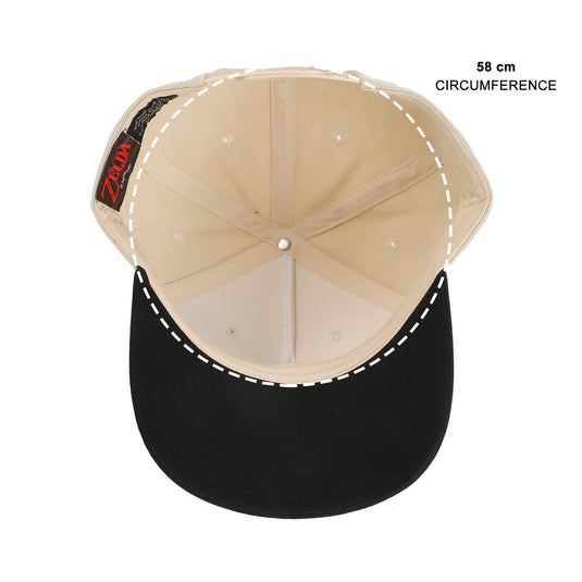 Bioworld The Legend of Zelda - Hylian Shield Embroidered Snapback Hat