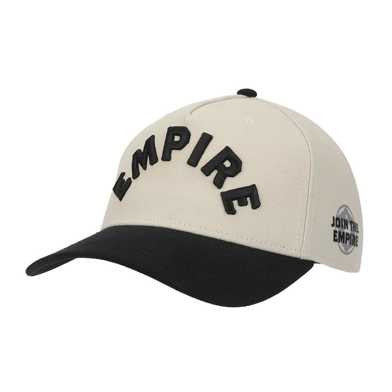Cargue la imagen en el visor de la galería, Bioworld Star Wars - Empire Men's White &amp; Black A-Frame Snapback Hat

