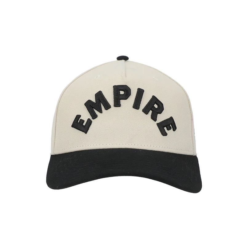 Cargue la imagen en el visor de la galería, Bioworld Star Wars - Empire Men's White &amp; Black A-Frame Snapback Hat
