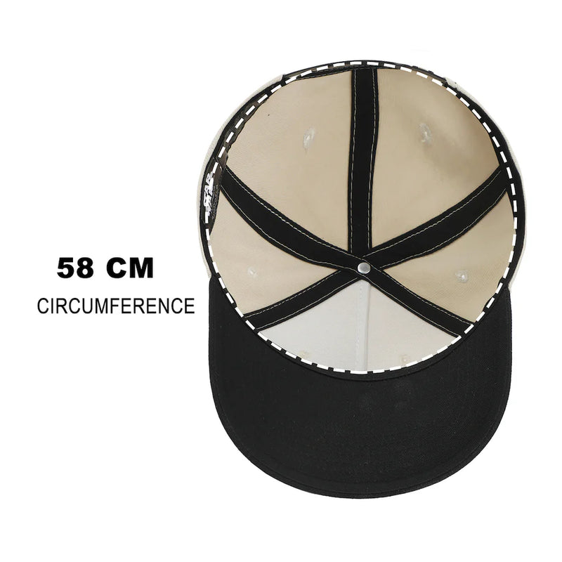 Cargue la imagen en el visor de la galería, Bioworld Star Wars - Empire Men's White &amp; Black A-Frame Snapback Hat
