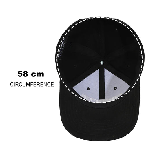 Minecraft - Logo Creeper Adult Black Traditional Adjustable Snapback Hat