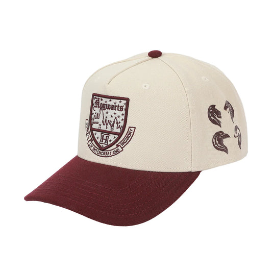 Bioworld Harry Potter - Hogwarts Castle White A-Frame Baseball Hat