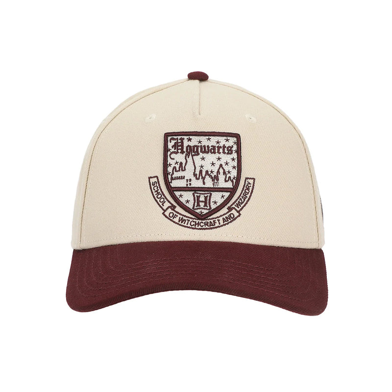 Cargue la imagen en el visor de la galería, Bioworld Harry Potter - Hogwarts Castle White A-Frame Baseball Hat
