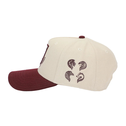 Bioworld Harry Potter - Hogwarts Castle White A-Frame Baseball Hat