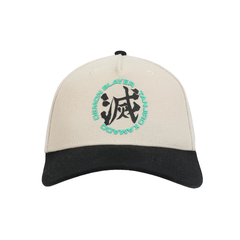 Cargue la imagen en el visor de la galería, Bioworld Demon Slayer - Kanji White A-Frame Snapback Hat

