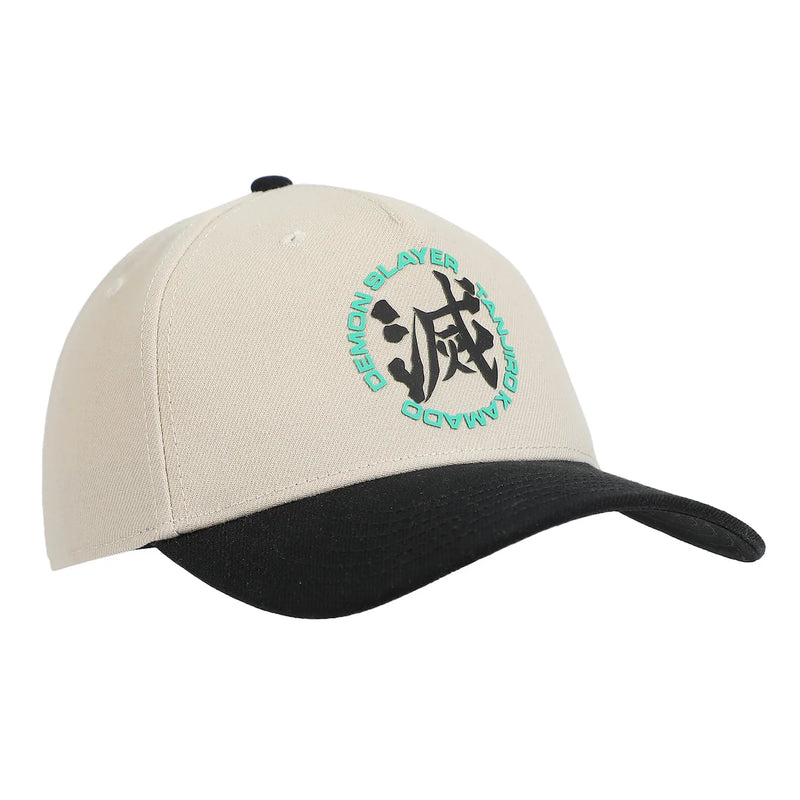 Cargue la imagen en el visor de la galería, Bioworld Demon Slayer - Kanji White A-Frame Snapback Hat
