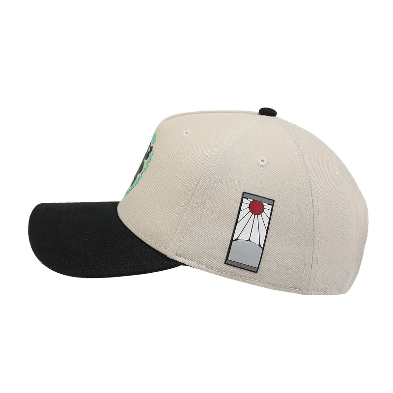 Cargue la imagen en el visor de la galería, Bioworld Demon Slayer - Kanji White A-Frame Snapback Hat
