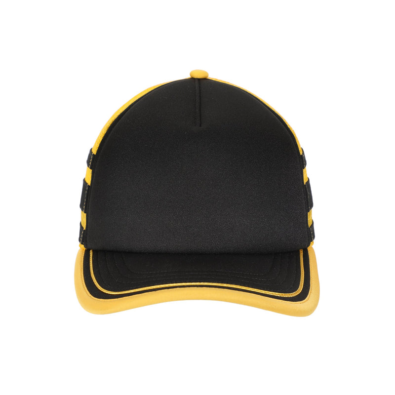 Cargue la imagen en el visor de la galería, Stranger Things - Dustin Henderson Black &amp; Yellow Cosplay Trucker Hat
