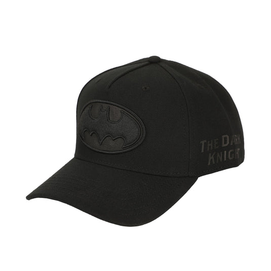 Bioworld DC Comics: The Batman Symbol Embroidery With Pu Inlay Poly Wool B104 A Frame Snapback