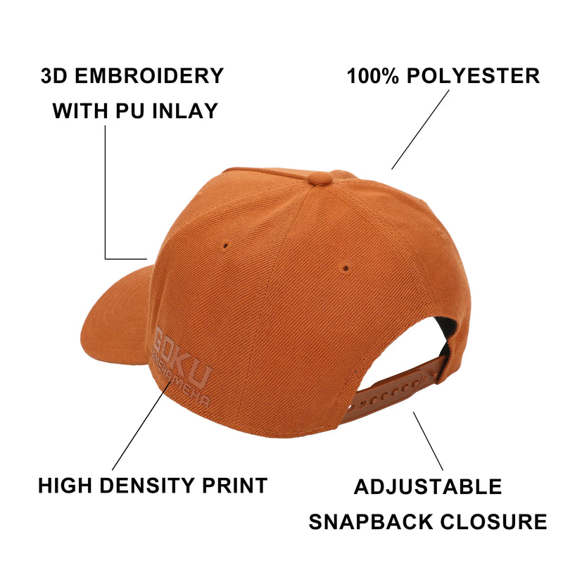 Cargue la imagen en el visor de la galería, Dragon Ball Z - Goku’s Symbol Traditional Snapback Cap Hat
