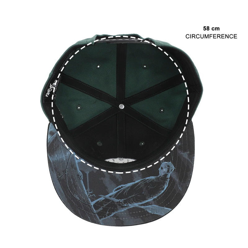 Load image into Gallery viewer, Friday the 13th - Jason Mask Traditional Flat Bill Snapback Hat
