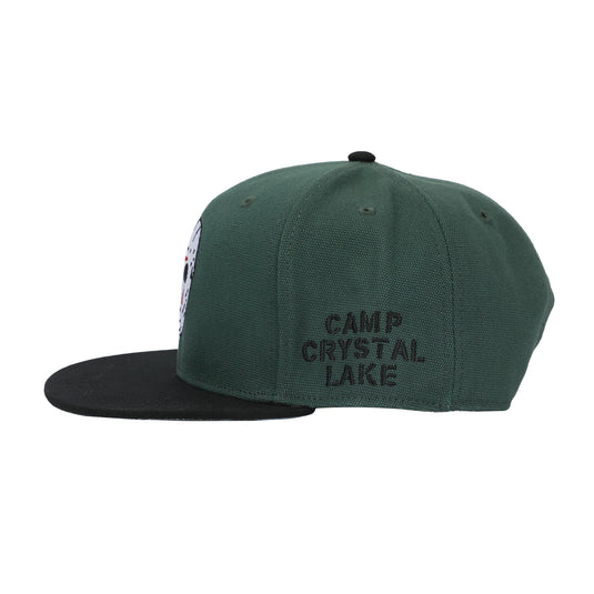 Friday the 13th - Jason Mask Traditional Flat Bill Snapback Hat