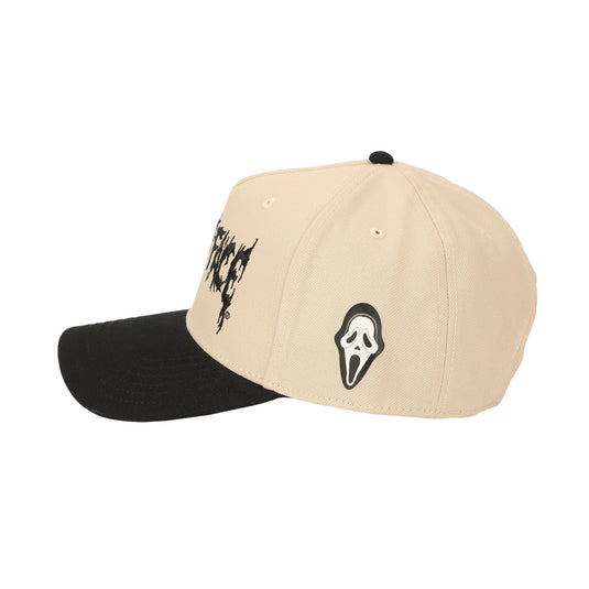 Bioworld Ghostface - Embroidered Canvas B104 A-Frame Snapback Hat