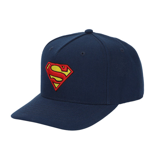 DC Comics - Superman Logo Navy Structured Baseball Hat